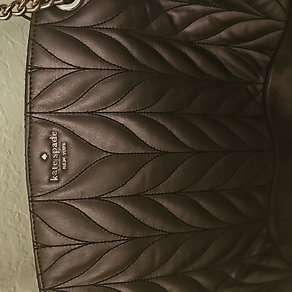 Kate Spade Quilted Metallic Shoulder Bag - Picture 2 of 6